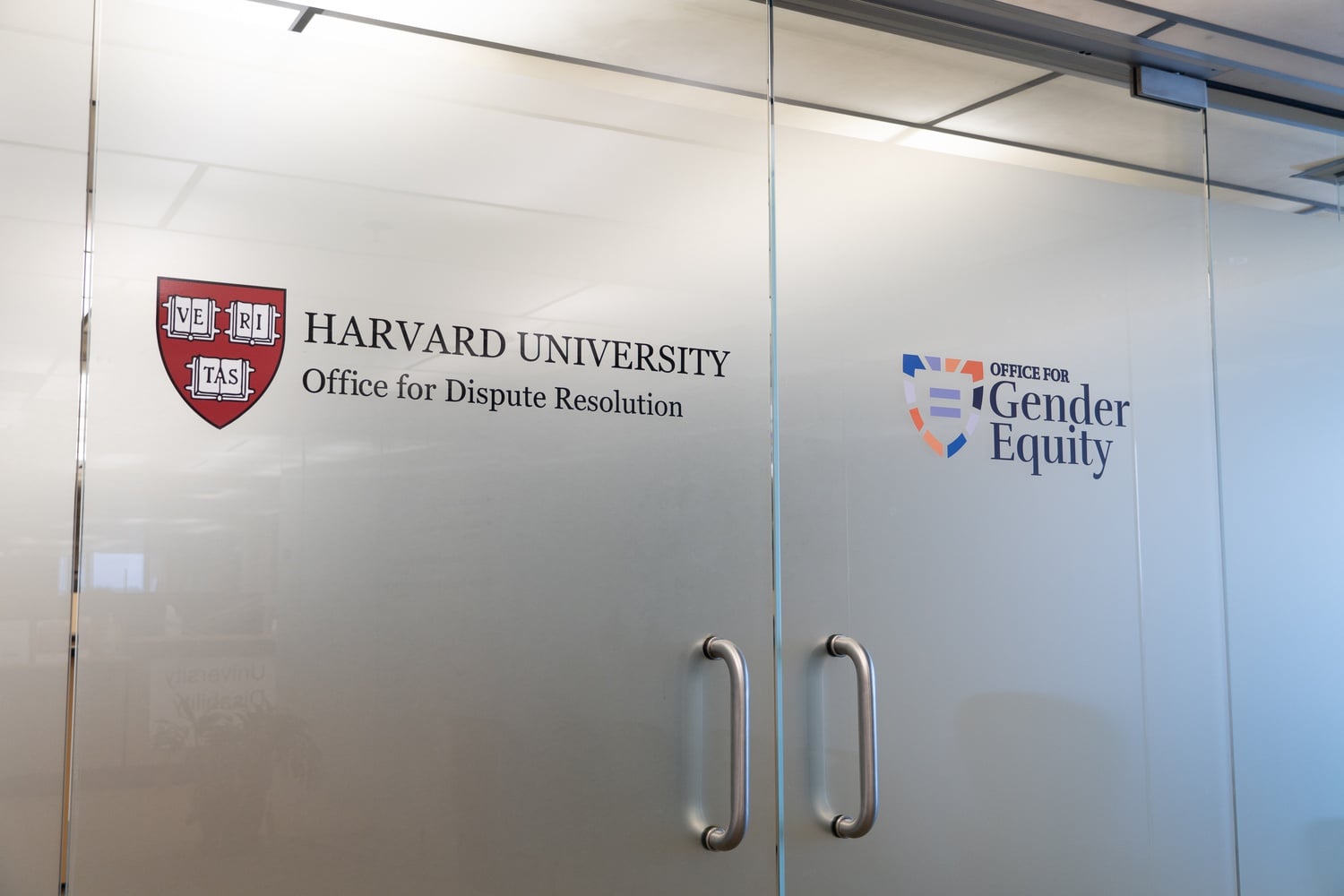 Harvard's Office for Gender Equity is located in the Smith Campus Center.