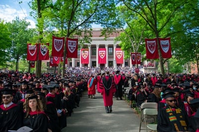 Cover image for In Photos: Commencement Returns to Harvard