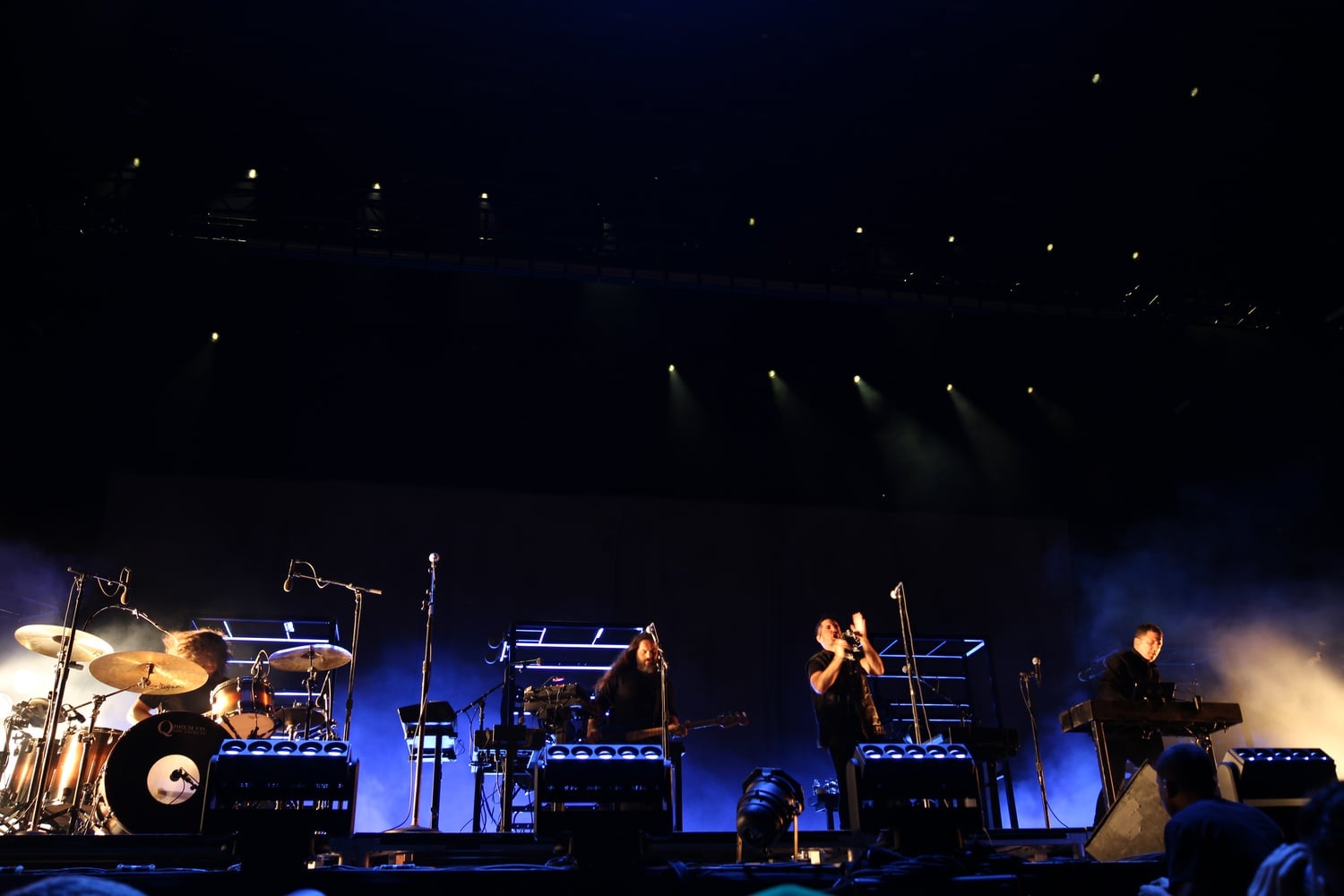 Nine Inch Nails takes the Green Stage on Friday at Boston Calling 2022.