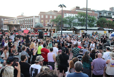 Cover image for Ahead of Demolition, One Last Hurrah for the Harvard Square Pit at Pit-A-Palooza