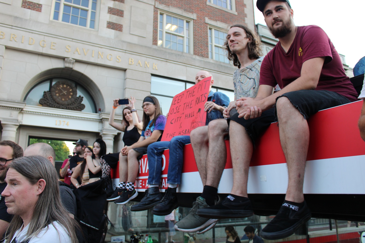 Harvard Square's Pit is scheduled for demolition in July.
