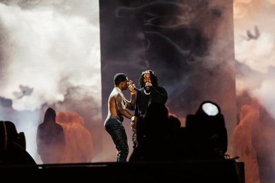 Cover image for Kendrick Lamar and Kodak Black Rolling Loud
