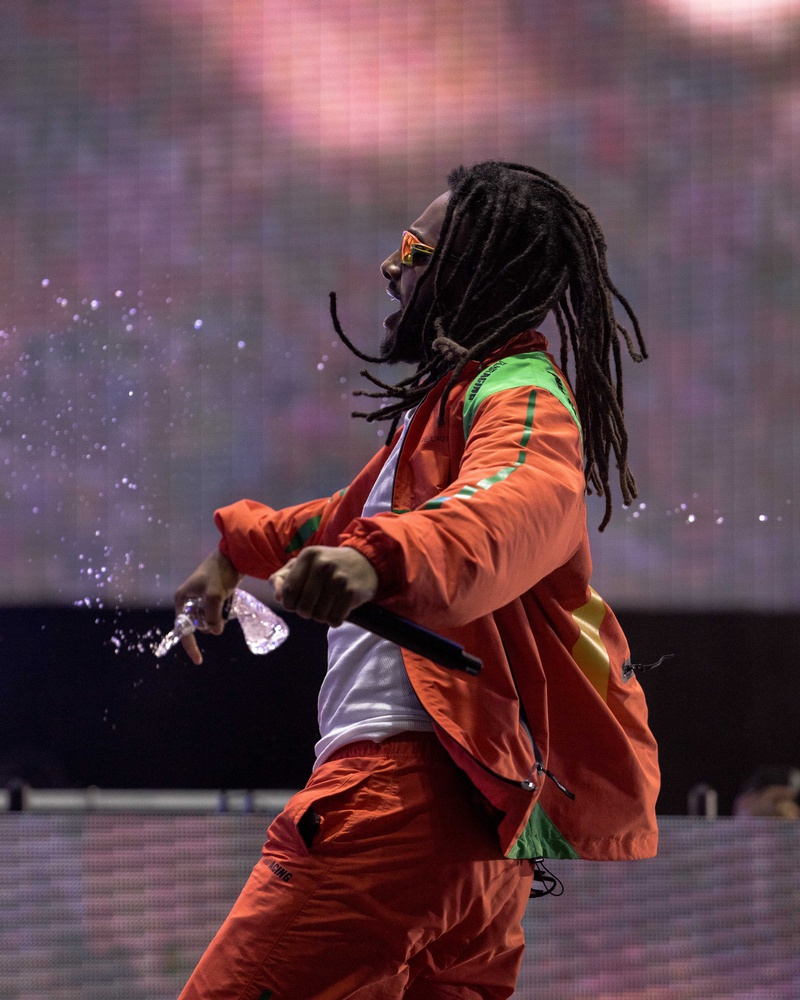 No one present at Hardrock Stadium could deny that Aminé simply had fun on the stage that day.