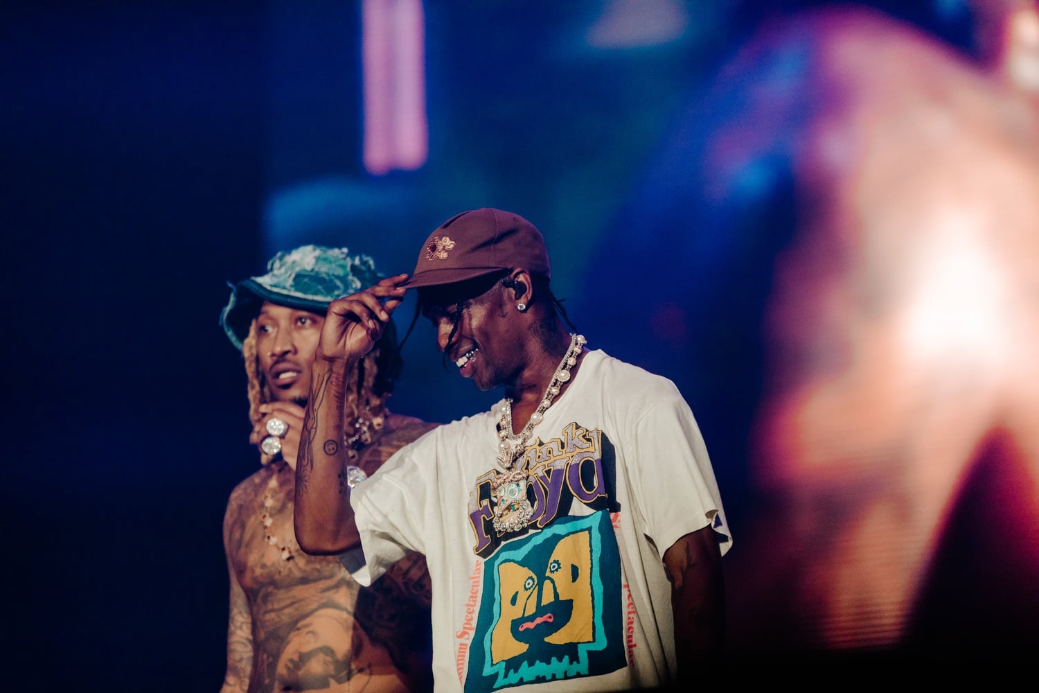 Future brings out Travis Scott at Rolling Loud.