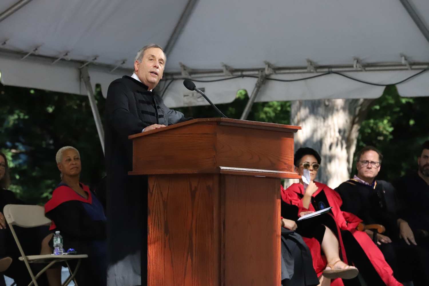 University President Lawrence S. Bacow welcomes the Class of 2026 in his annual Convocation address.