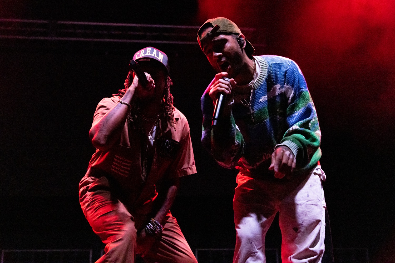 The musical duo Social House headlined Crimson Jam, which was organized by the College Events Board.