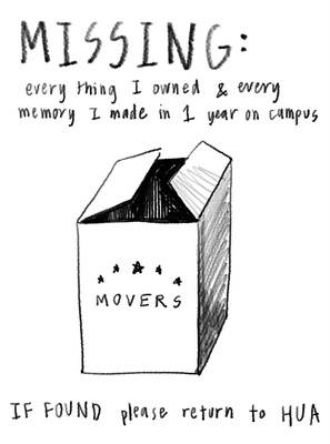 Cover image for Op-Art: Mishaps From Move-In