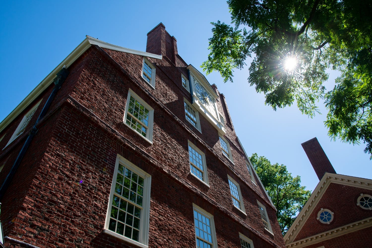 Massachusetts Hall is home to the Harvard University president's office.