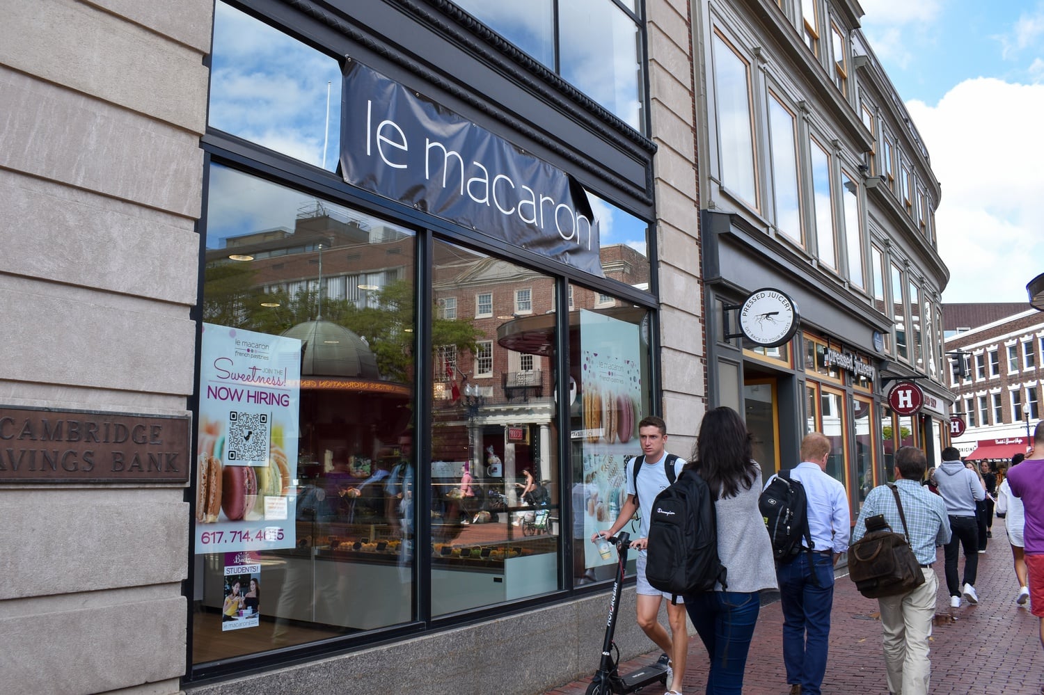 Le Macaron opened a location in Harvard Square Aug. 12.