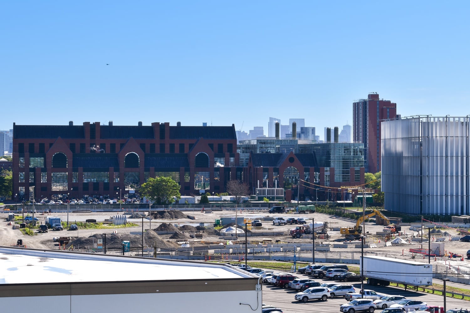 The future site of Harvard's Enterprise Research Campus in Allston.