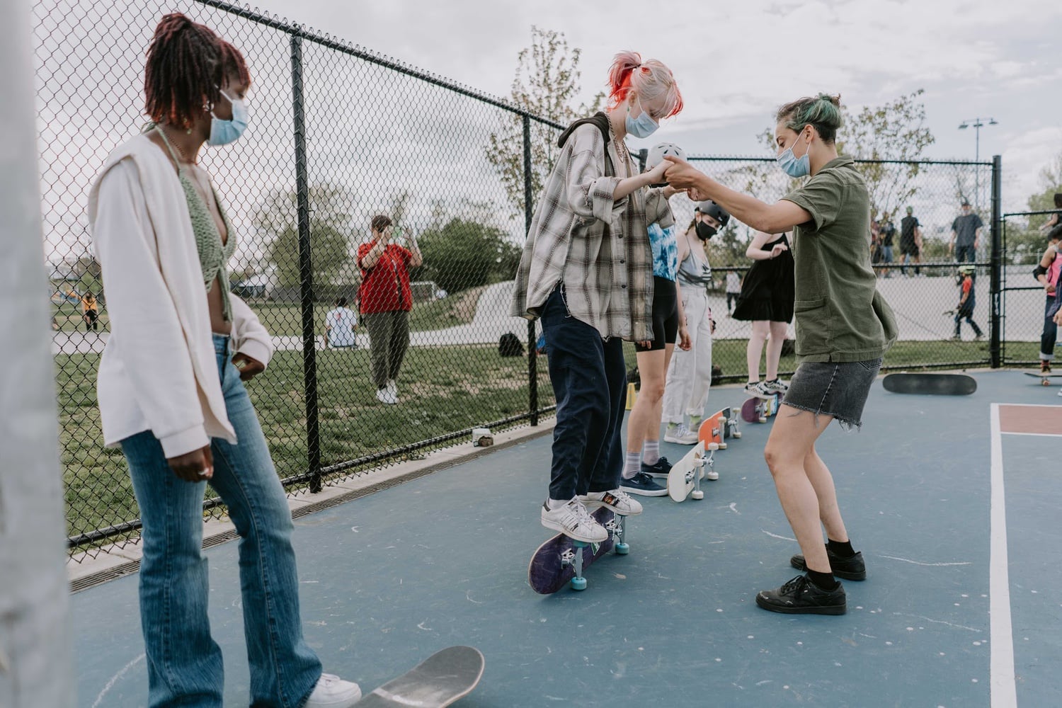 Lonely Bones Co. is Boston’s first queer- and BIPOC-led skate collective.