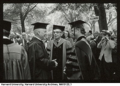 Cover image for Three Harvard presidents