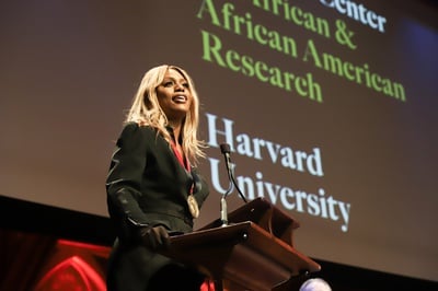 Cover image for Laverne Cox, Kareem Abdul-Jabbar Among Seven Recipients of W.E.B. Du Bois Medal at Sold-Out Ceremony