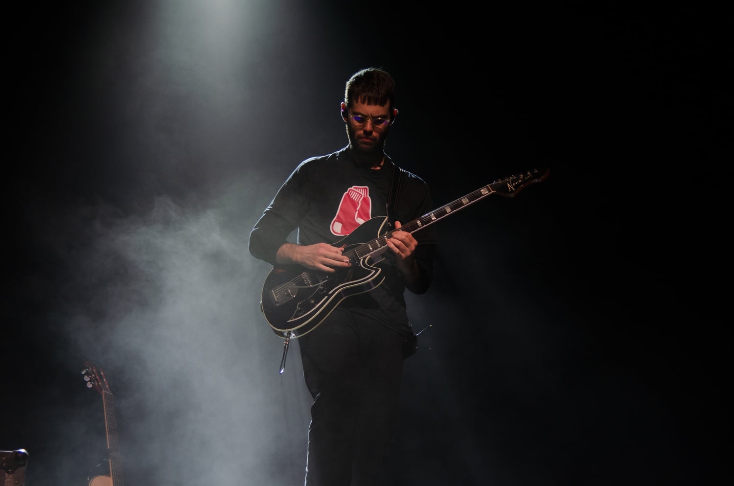 Guitar player Joshua Snow rounded out the texture with a silky electric guitar sound, especially during his solo on Joji’s newest release, “YUKON (INTERLUDE).”