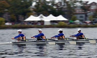 Cover image for Quad Scull Cuts Through Water