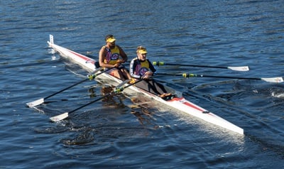 Cover image for Turning the Blue Charles Gold: Harvard Rowers Claim Victories at 2022 Head of the Charles Regatta