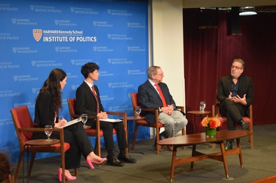 Cover image for Journalist David Sanger Discusses Documentary on Biden’s First Year at Harvard IOP Forum