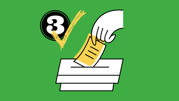 Cover image for Vote Yes on Ballot Question Three