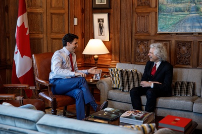 Cover image for Pinker with Trudeau