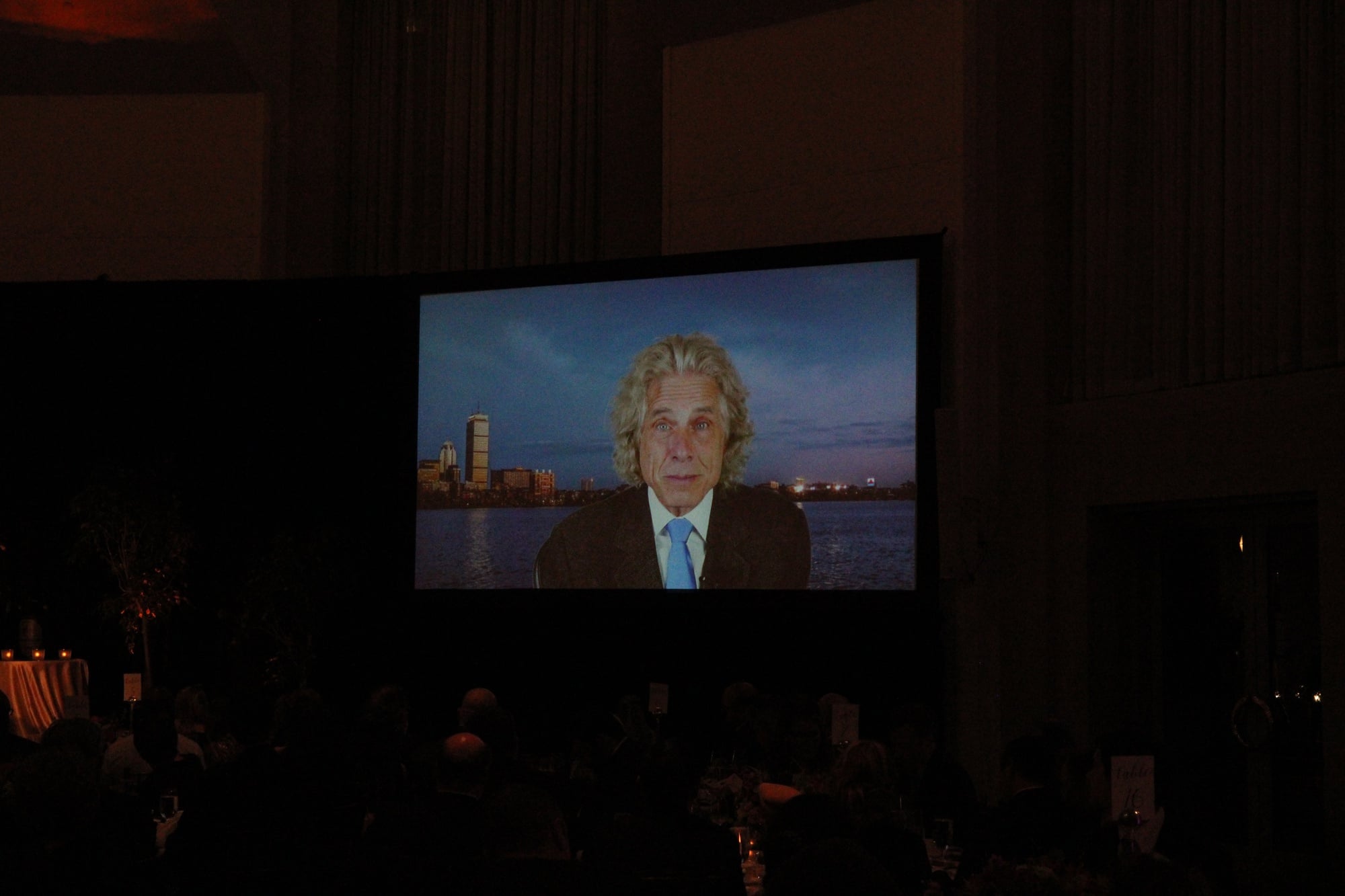 Steven A. Pinker’s honored John H. McWhorter for winning the Philip Merrill Award in a pre-recorded video tribute.