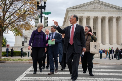 Cover image for Harvard Delegation Attends Oral Arguments