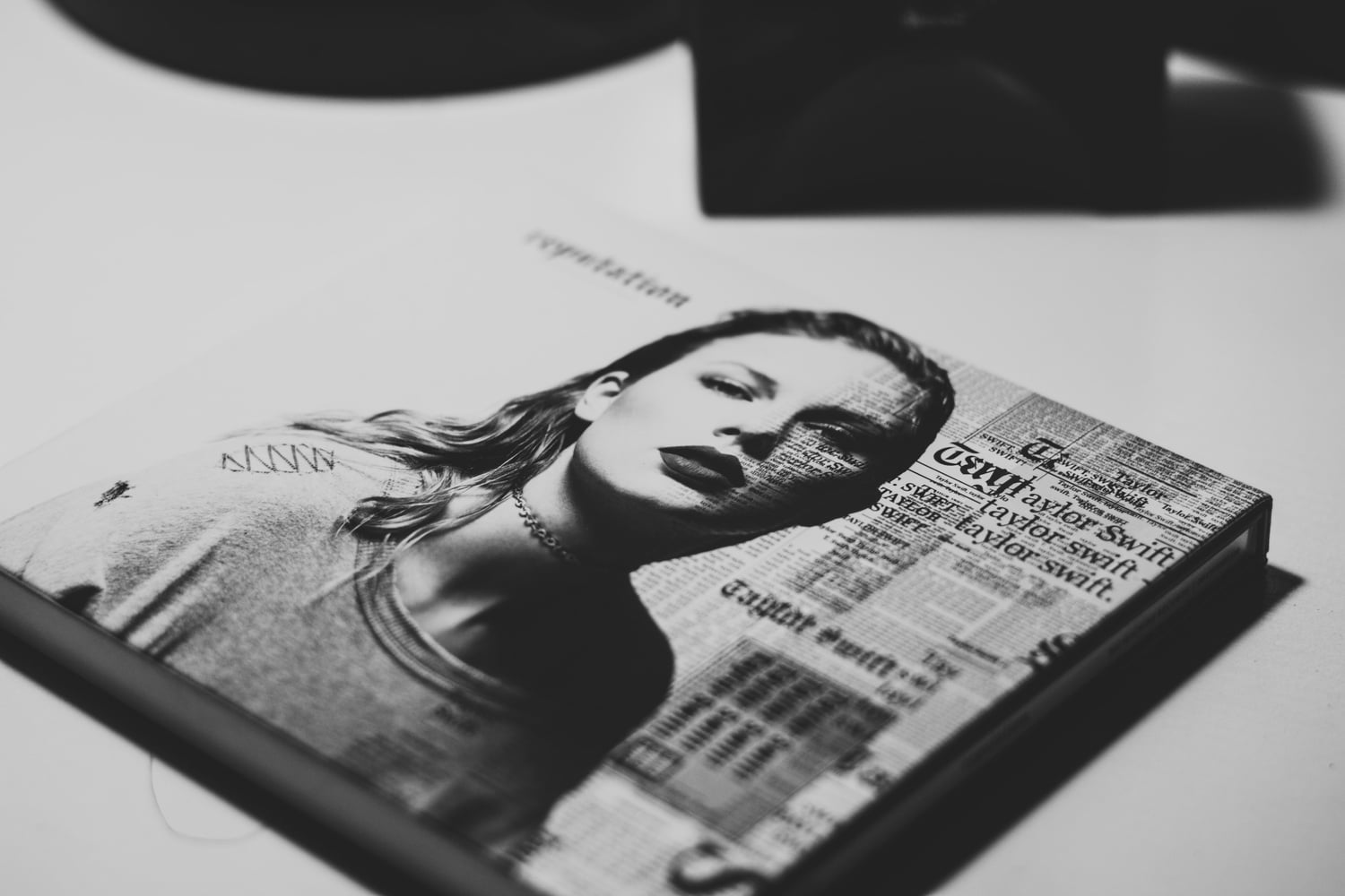 The album cover for Taylor Swift's "reputation."