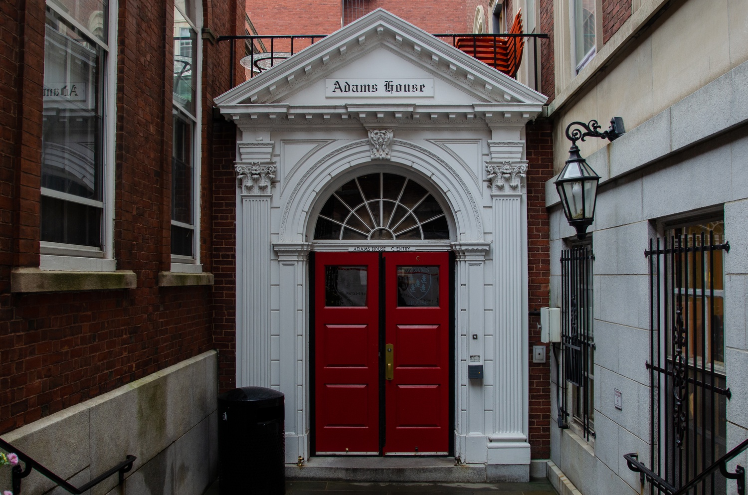 Adams House is located at 26 Plympton Street.