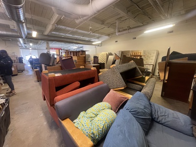 Cover image for Trash Gets a Second Chance at Harvard’s Recycling and Surplus Center