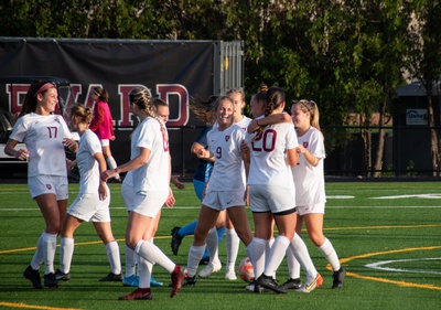 Cover image for Harvard Shines on Senior Night in 5-0 Win to Wrap Regular Season Ahead of Selection Show