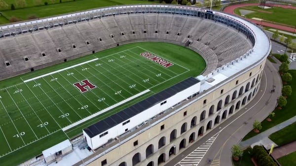 Cover image for Harvard's Colosseum: A History of Harvard Stadium