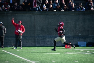 Cover image for Harvard-Yale: Crimson Touchdown