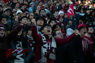 Cover image for Harvard Fans at The Game