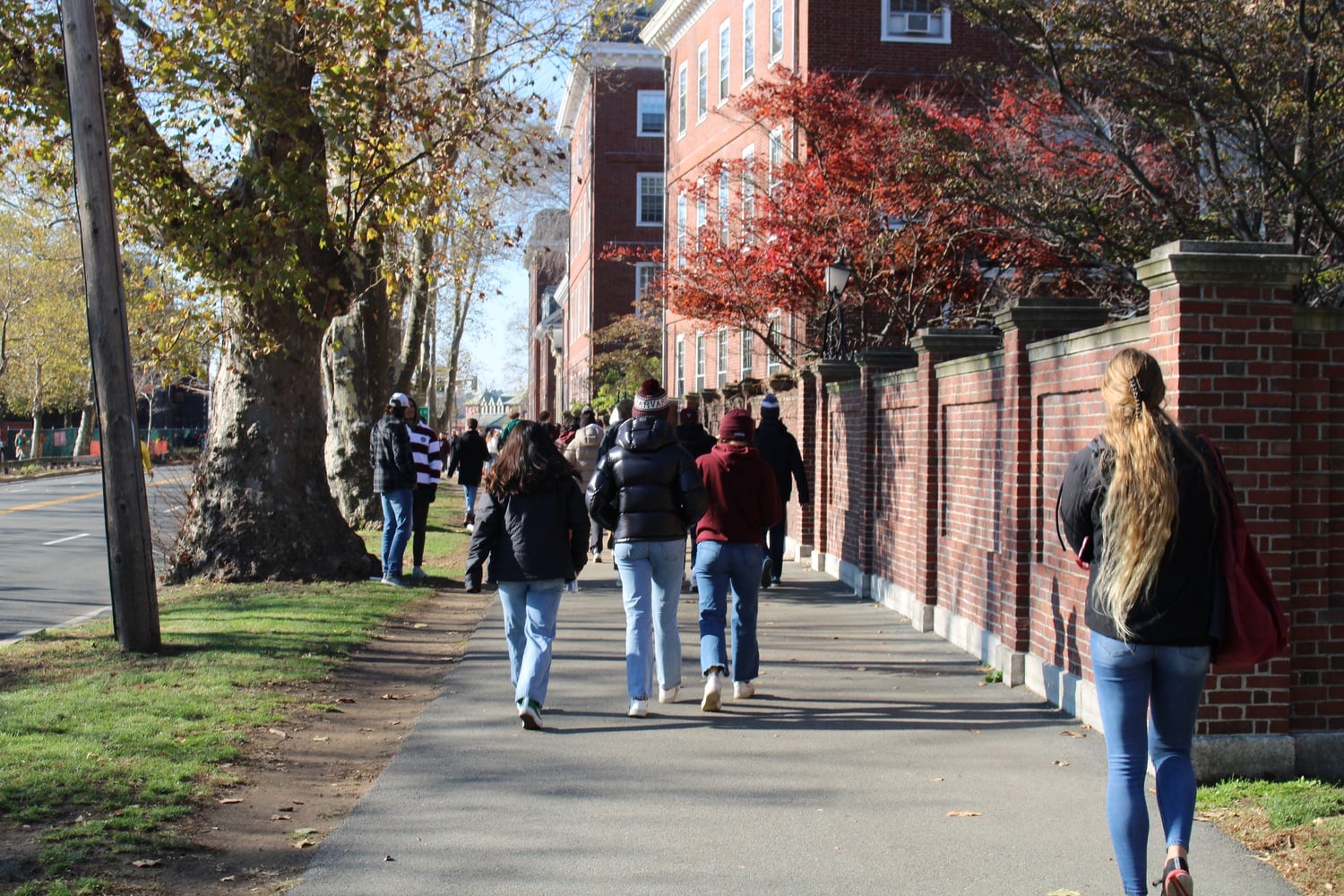 Attendees of the 138th rendition of The Game flooded Harvard Square last weekend, boosting local businesses.