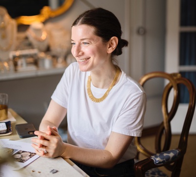 Cover image for Mattie Kahn profile.