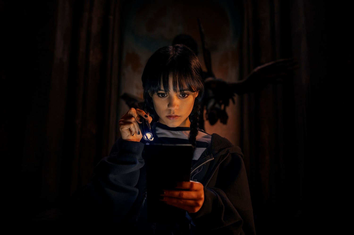 Jenna Ortega stars as Wednesday Addams in Netflix's "Wednesday."