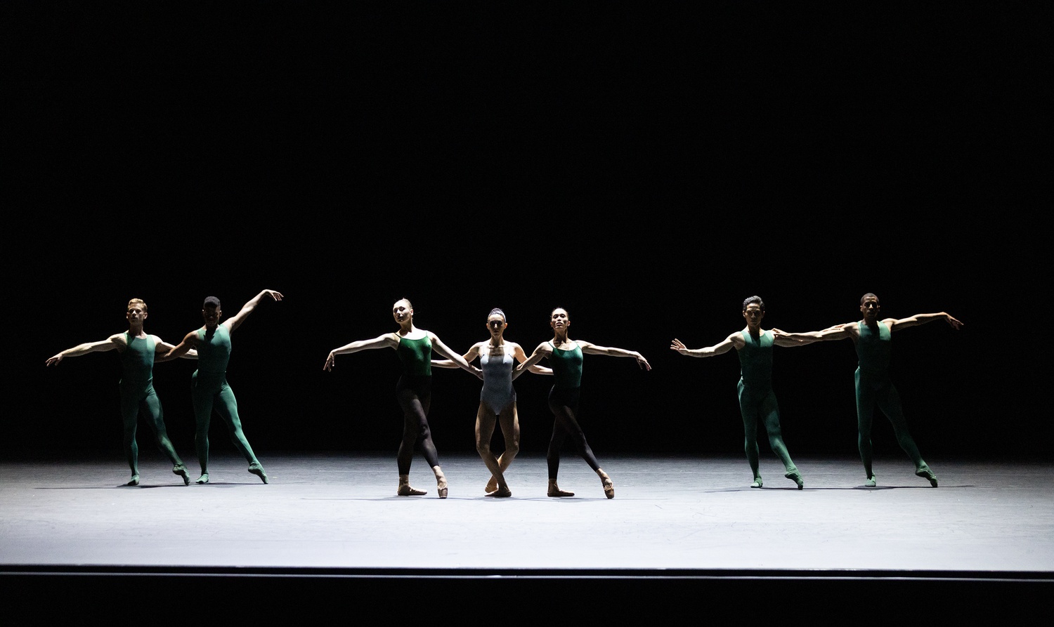 Boston Ballet in William Forsythe's "Artifact Suite."