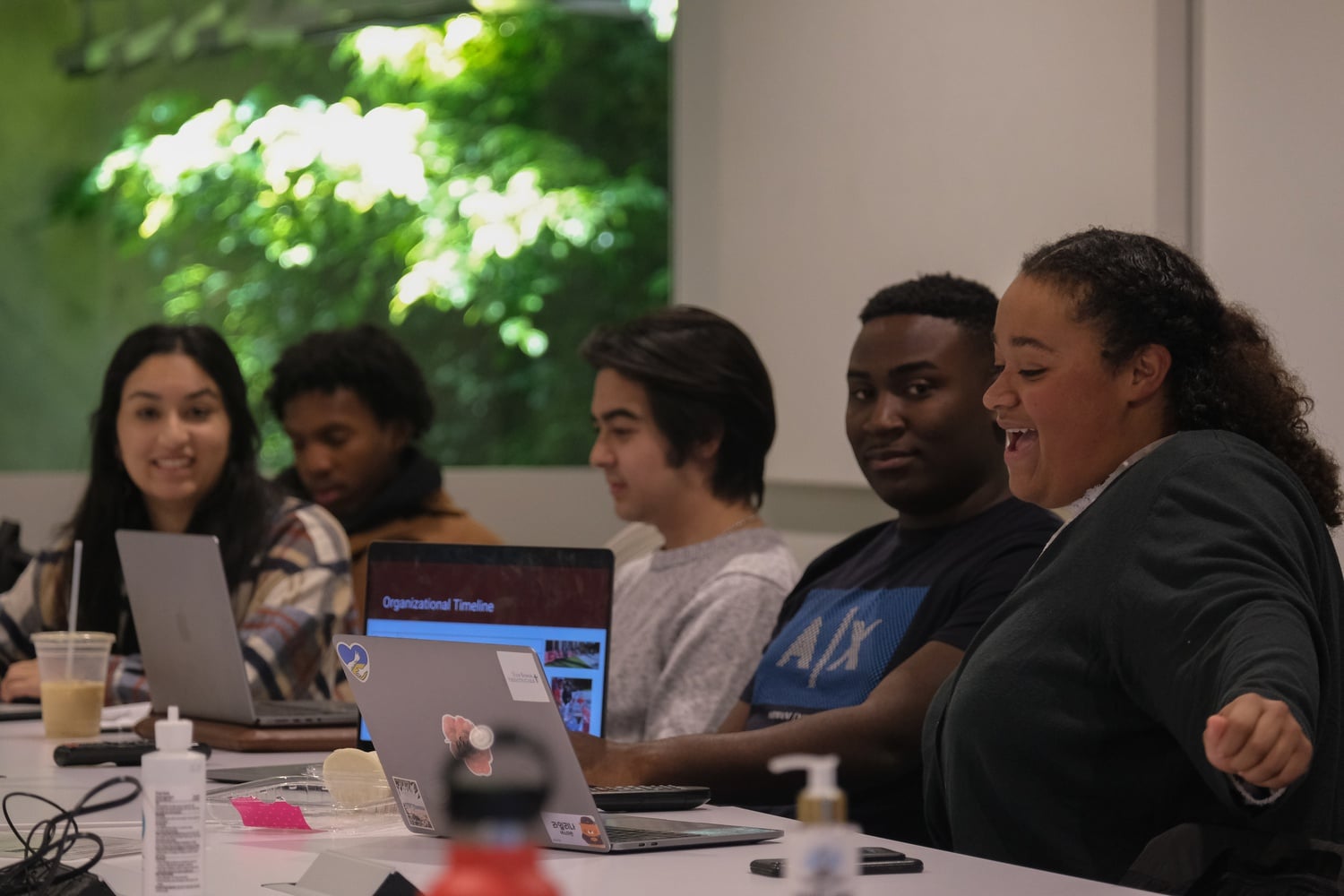 The Harvard Undergraduate Association is led by co-presidents LyLena D. Estabine '24 and Travis A. Johnson '24.