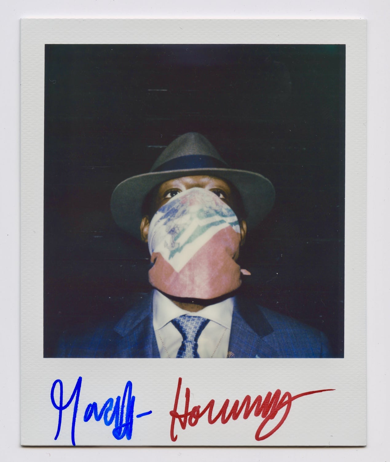 Portrait of Mach-Hommy by Ramon '1000WORD$' Lazo.