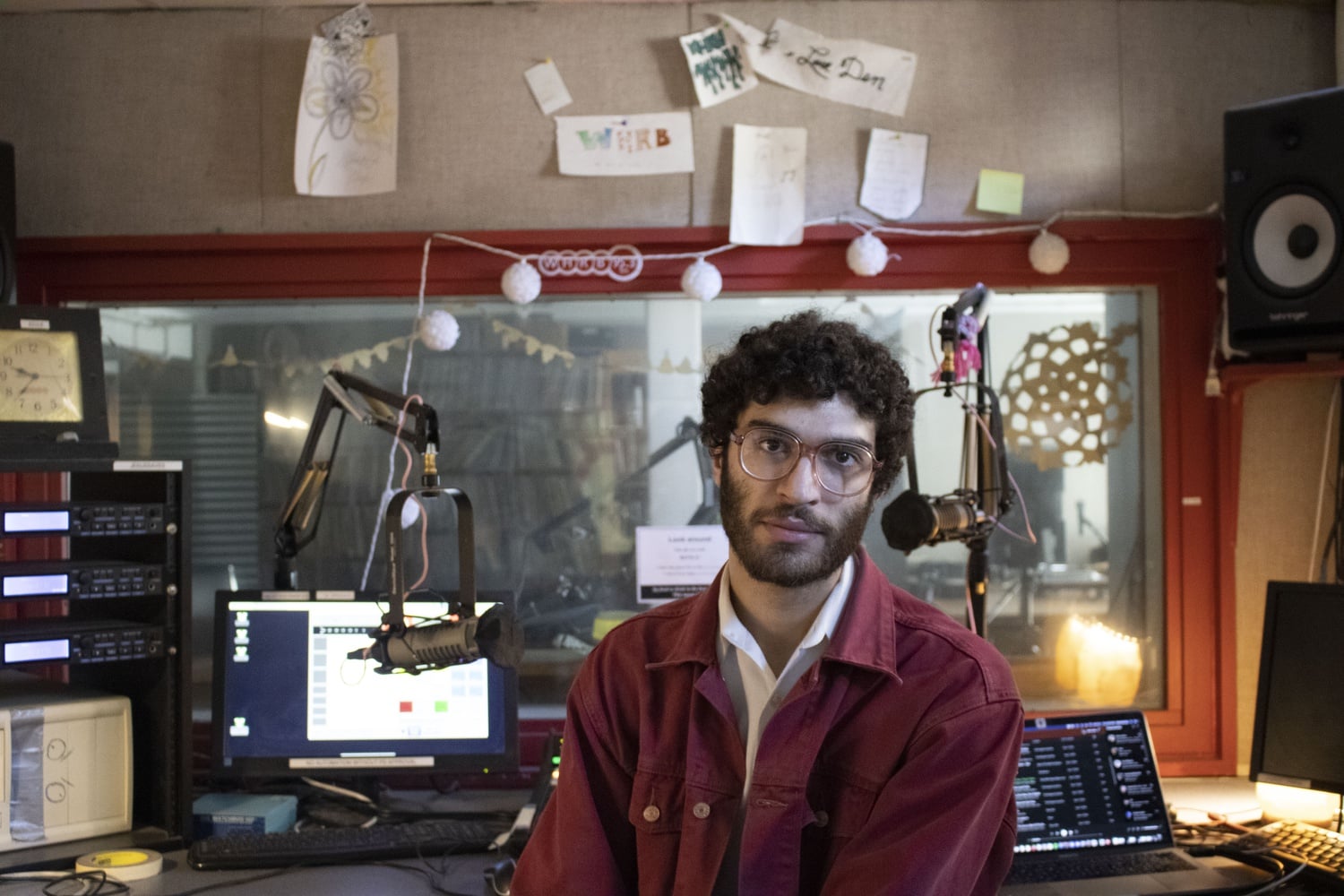 Saul A. Glist '23 hosted a four-hour program themed around music recorded in prisons for his 2018 WHRB radio show.