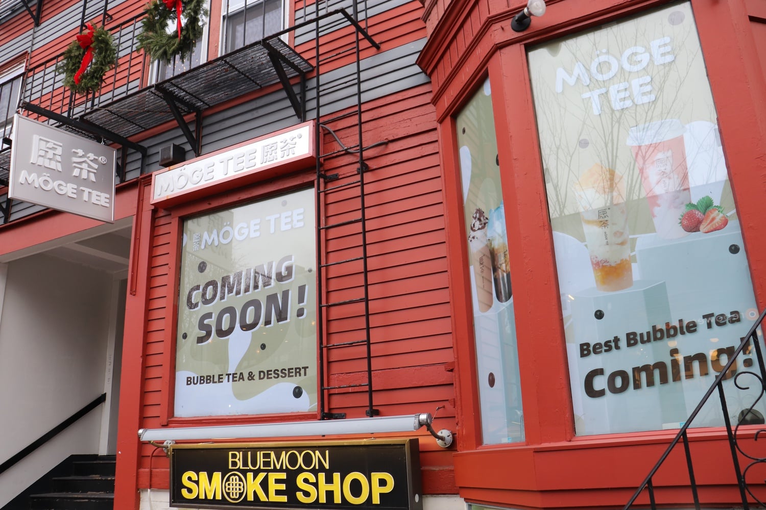 The boba chain Möge Tee recently opened a location in Harvard Square.