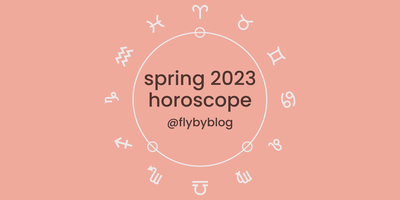 Cover image for Flyby Horoscopes: Beginning of Spring Semester