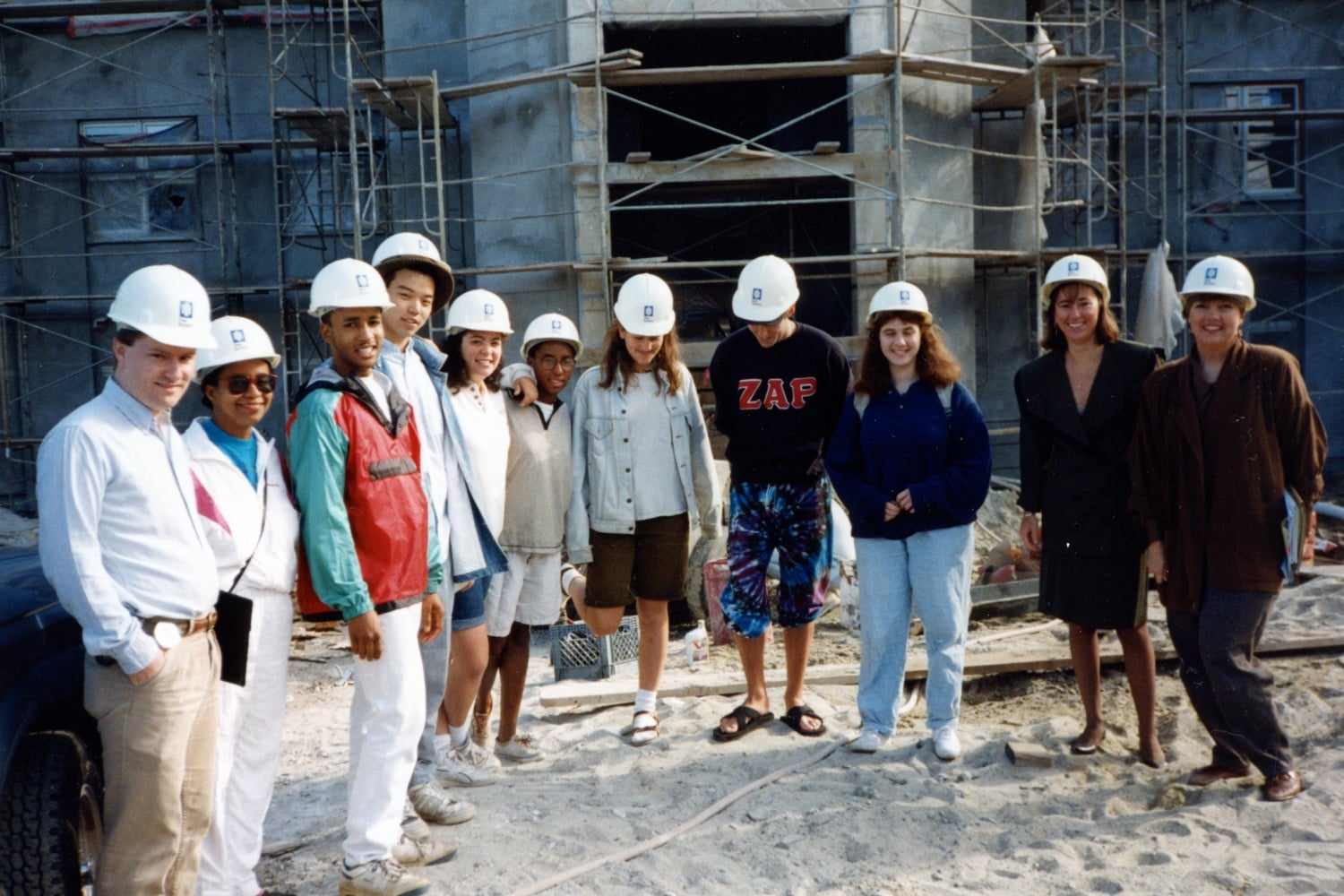 Gay, center, was highly sought after even as an undergraduate RA at Stanford, according to former Kimball Hall resident fellows Angela E. Rickford and John R. Rickford.