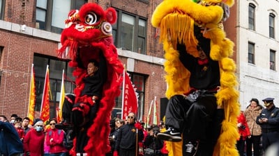 Cover image for In Photos: Lunar New Year Parade in Boston's Chinatown