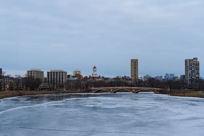 Cover image for Weather: Frozen Charles River