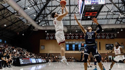 Cover image for Harvard Men’s Basketball Left Looking for Foothold After Third Straight Loss