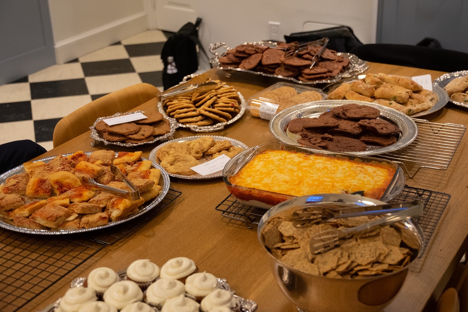 Some scrumptious refreshments at Lowell Tea.