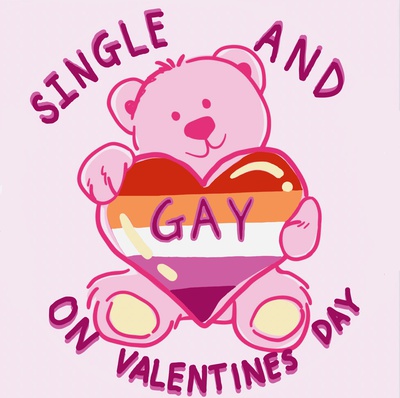 Cover image for Single and Gay on Valentine's Day