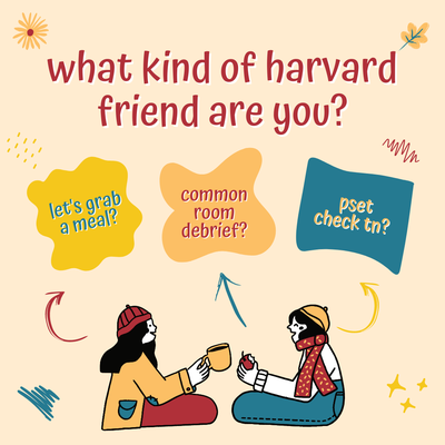 Cover image for harvard friend quiz