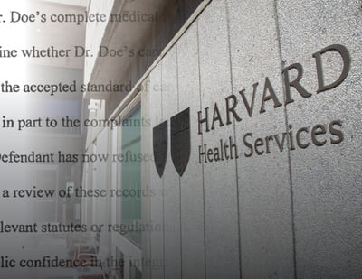 Cover image for Harvard Terminates University Health Services Physician Following Misconduct Reports, Triggering Medical Board Investigation