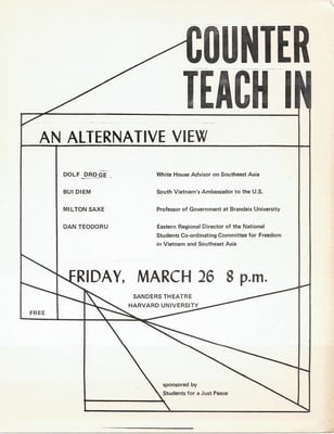 Cover image for SJP Teach In Flyer